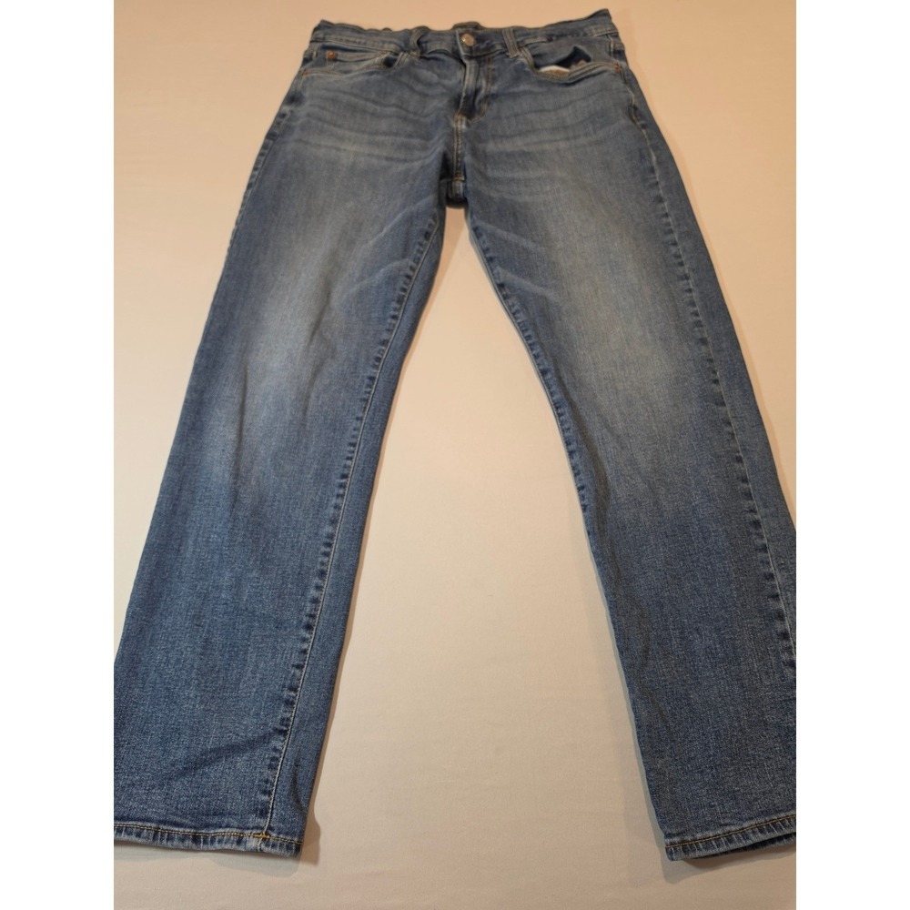 Lucky Brand 221 Straight Leg Mens Blue Denim Jeans 34x30 Medium Wash